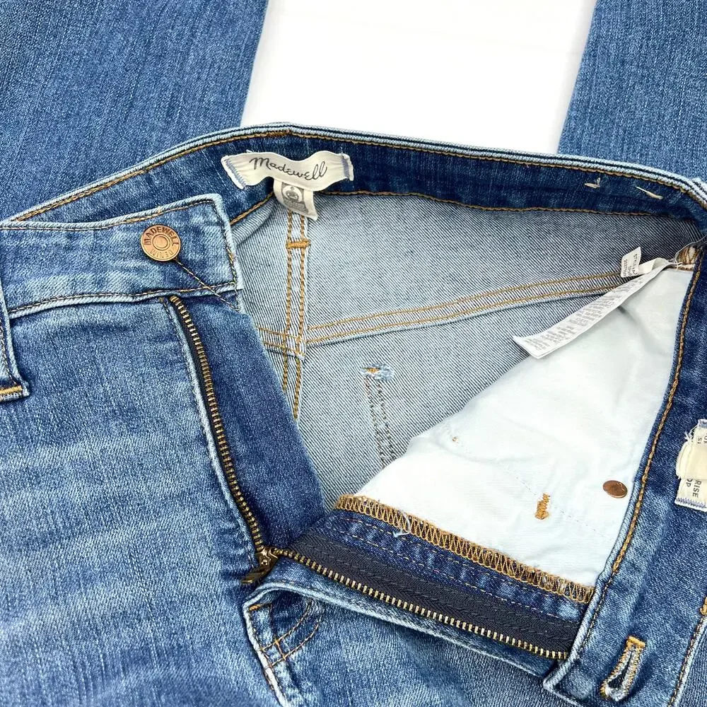 Madewell Curvy High Rise Skinny Crop Jeans 28